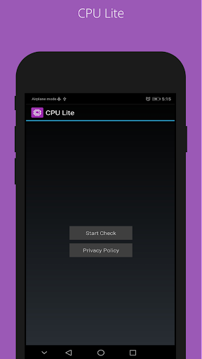 CPU Lite - عکس برنامه موبایلی اندروید