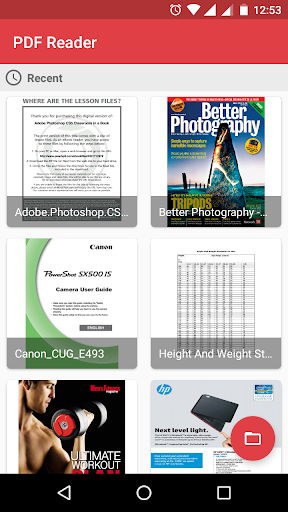 PDF Reader - عکس برنامه موبایلی اندروید