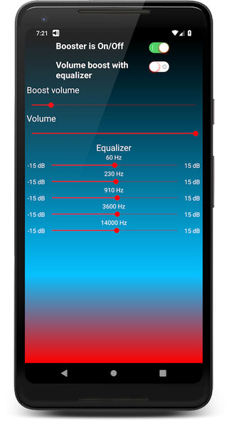 Loud Volume Booster For Headph - عکس برنامه موبایلی اندروید