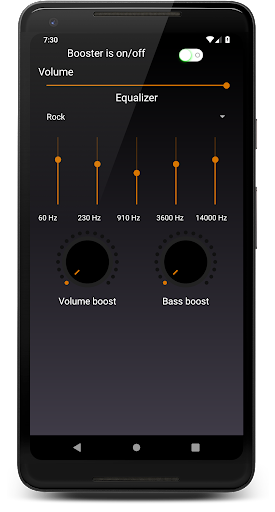 Volume Booster for Headphones with Equalizer - عکس برنامه موبایلی اندروید