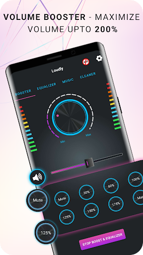 Loud Volume Booster Upto 200% - Image screenshot of android app