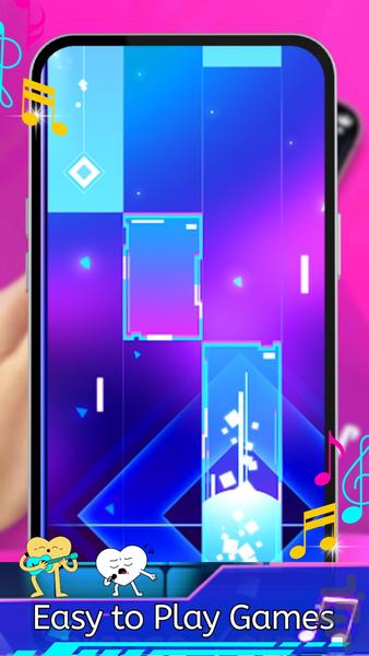 Tiles Piano Fever - پیانوی جادویی - عکس بازی موبایلی اندروید
