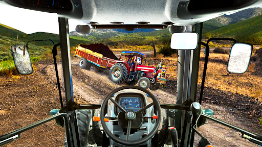 Tractor Trolley Simulator ۲۰۲۳ - عکس برنامه موبایلی اندروید