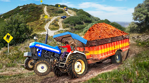 Tractor Trolley Simulator ۲۰۲۳ - عکس برنامه موبایلی اندروید