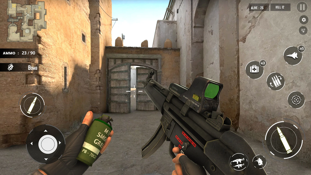 Cover Strike CS - Gun Games - Gameplay image of android game