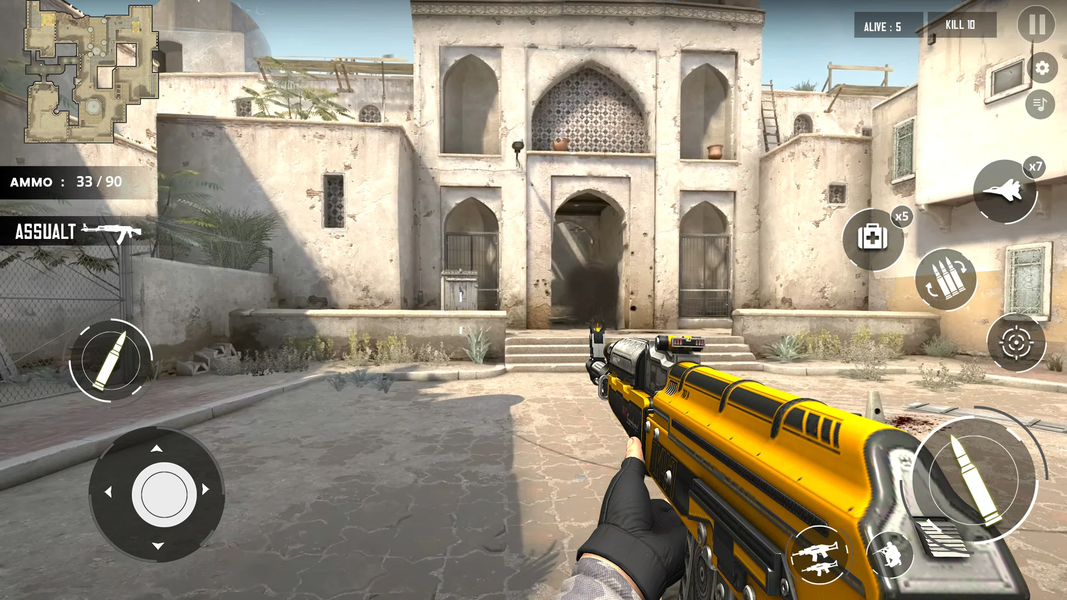 Cover Strike CS - Gun Games - Gameplay image of android game