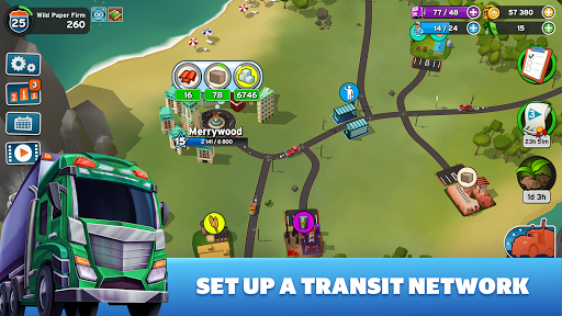 Transit King: Truck Tycoon - Gameplay image of android game