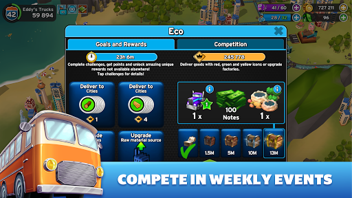 Transit King Tycoon - Simulation Business Game - عکس بازی موبایلی اندروید