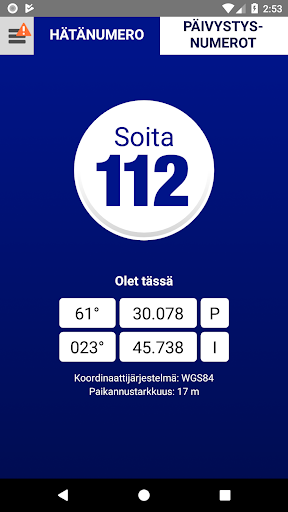 112 Suomi - Image screenshot of android app