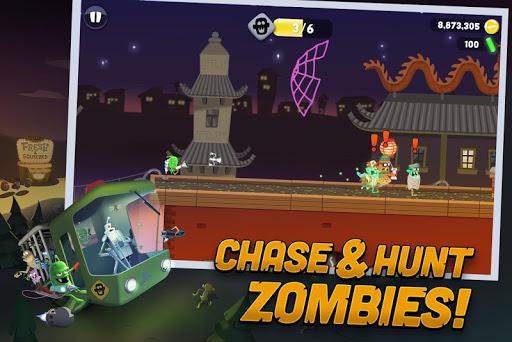 Zombie Catchers: Hunt and Sell (مود) - Gameplay image of android game