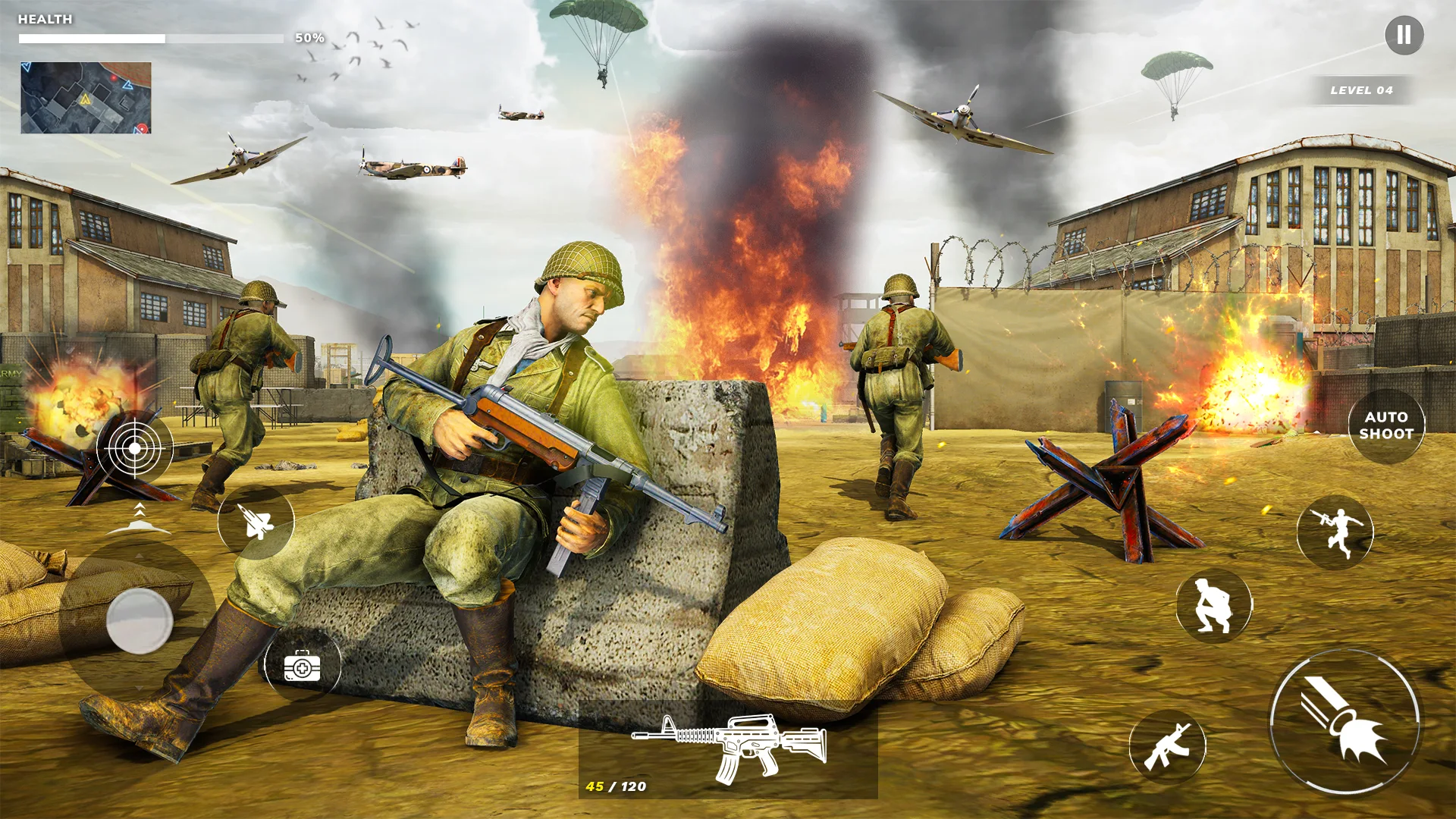 بازی World War WW2 Shoot Gun Games - دانلود | بازار