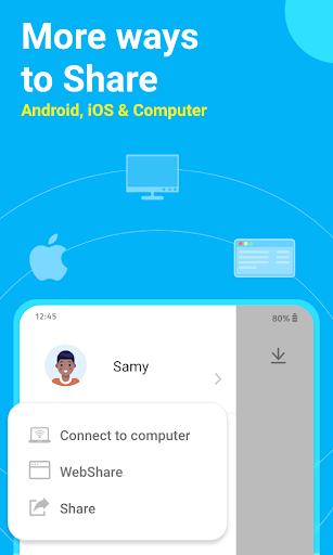 Share App: File Transfer - عکس برنامه موبایلی اندروید