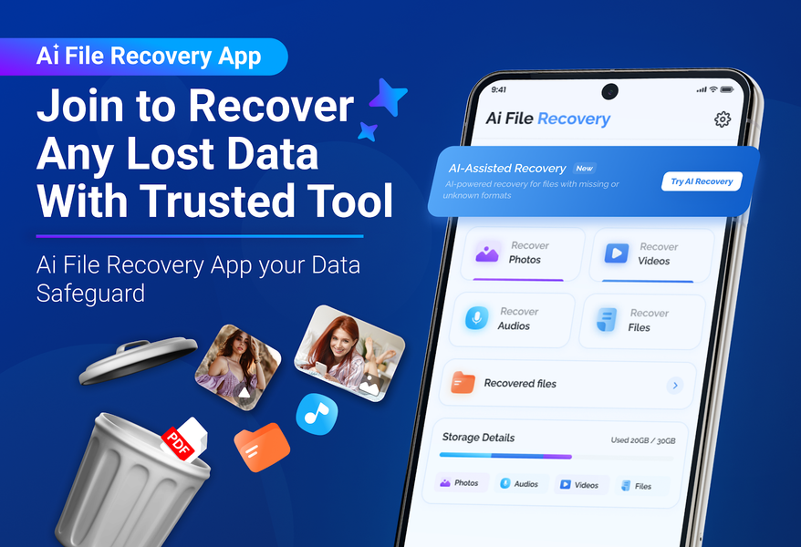 File Recovery - Recover Photos - Image screenshot of android app