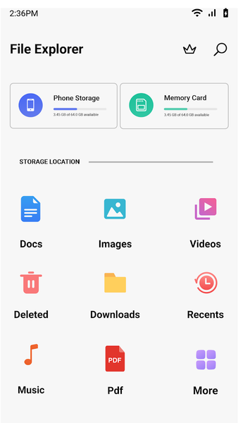 File Manager: File Explorer - عکس برنامه موبایلی اندروید