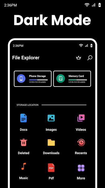 File Manager: File Explorer - عکس برنامه موبایلی اندروید