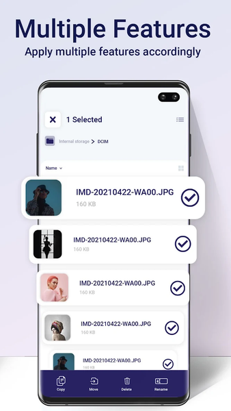 File Manager - عکس برنامه موبایلی اندروید