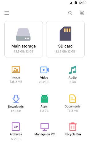 File Manager - Image screenshot of android app