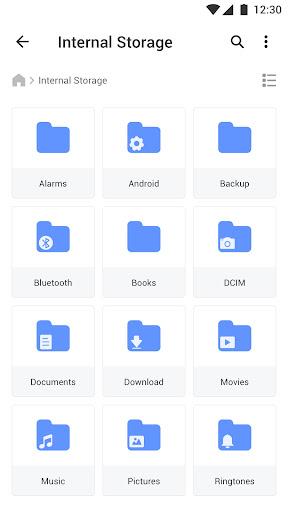 File Manager - عکس برنامه موبایلی اندروید