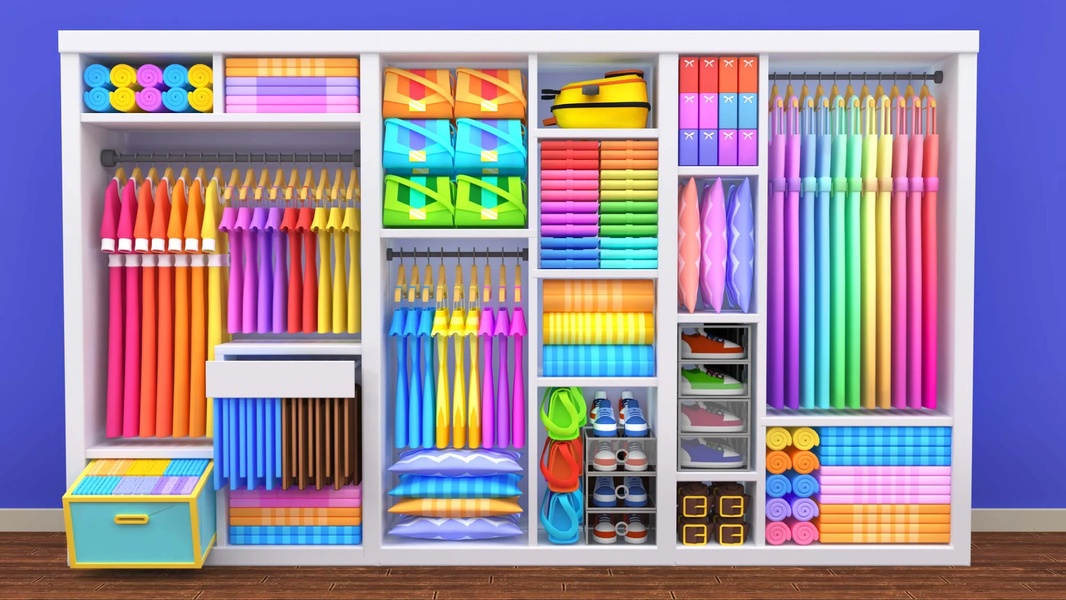 Fill the Closet: Organize Game - Gameplay image of android game