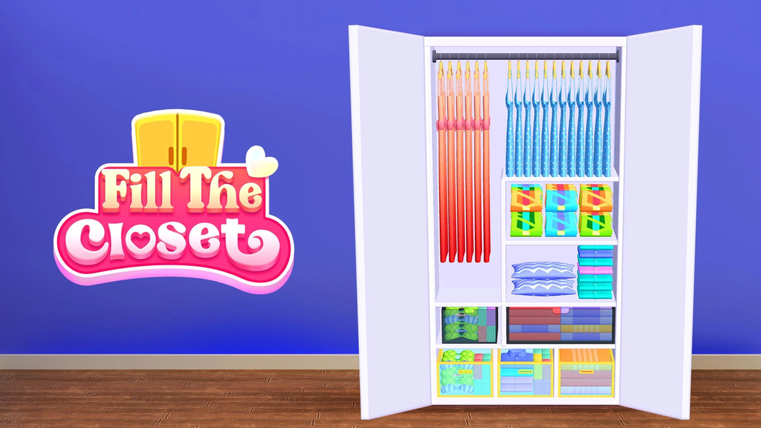 Fill the Closet: Organize Game - Gameplay image of android game