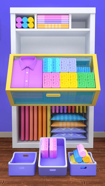 Fill the Closet: Organize Game - Gameplay image of android game
