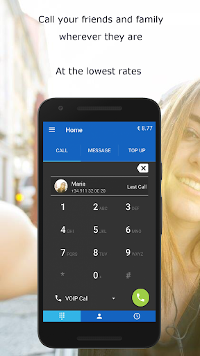 MobileVOIP international calls - عکس برنامه موبایلی اندروید