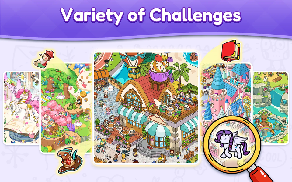 Hidden Objects: Seek & Find It - عکس بازی موبایلی اندروید