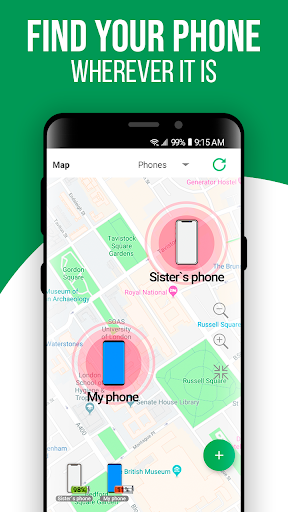 Find my Phone - Image screenshot of android app