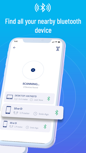 Find My Bluetooth Device - عکس برنامه موبایلی اندروید