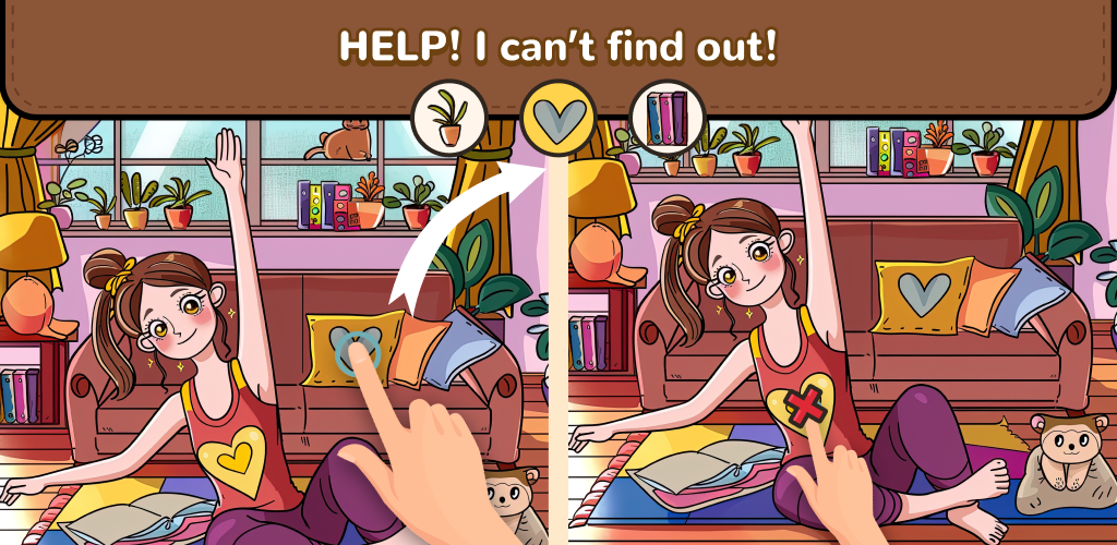 Find The Cat - Spot It! - Gameplay image of android game