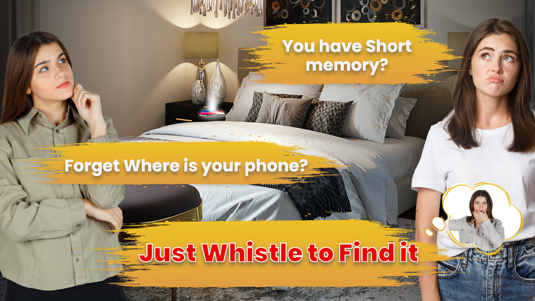 Find My Phone by Whistle - عکس برنامه موبایلی اندروید