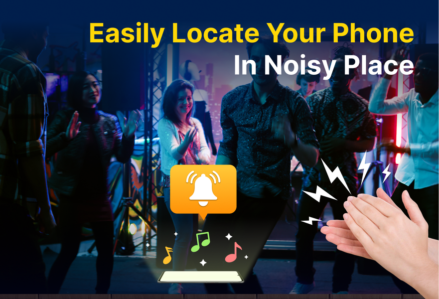 Find My Phone By Clap - عکس برنامه موبایلی اندروید