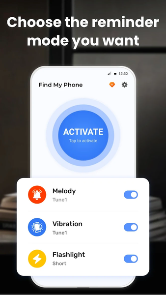Find My Phone by Clap - عکس برنامه موبایلی اندروید