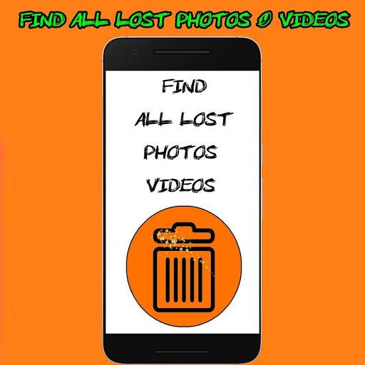 Find All Lost Photos & Videos - عکس برنامه موبایلی اندروید