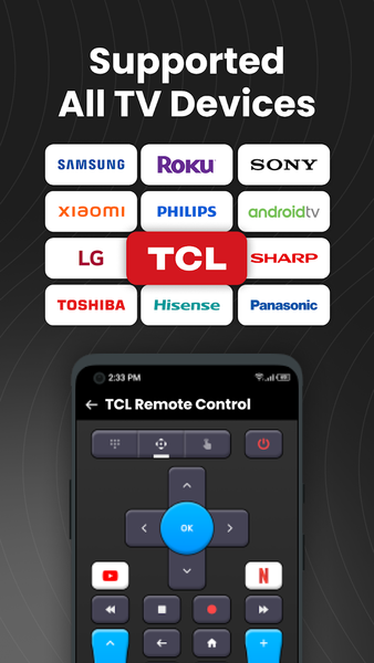 Smart TV Remote Control - Image screenshot of android app