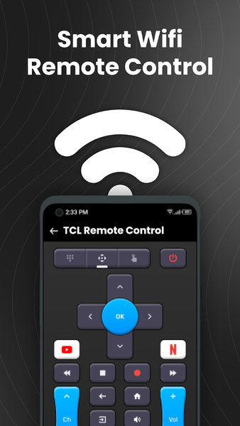 Smart TV Remote Control - Image screenshot of android app