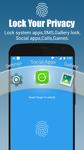 App lock - Real Fingerprint, Pattern & Password - Image screenshot of android app