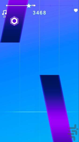 Fire Star Tiles - موزیک پیانو استار۳ - عکس بازی موبایلی اندروید