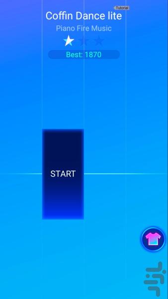 Fire Star Tiles - موزیک پیانو استار۳ - عکس بازی موبایلی اندروید