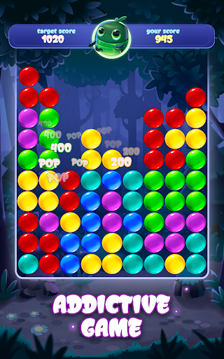Fireflies Bubble Pop - Gameplay image of android game
