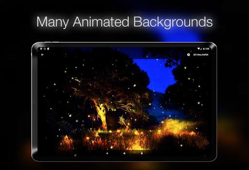 Fireflies Live Wallpaper - عکس برنامه موبایلی اندروید