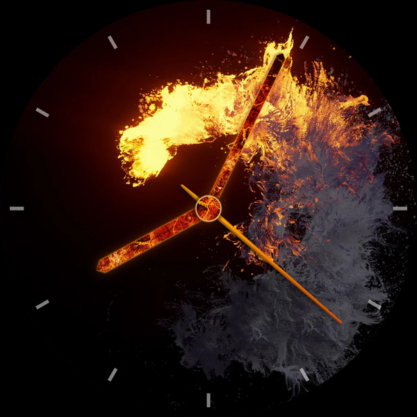 Fire Watch Faces - Animated - عکس برنامه موبایلی اندروید