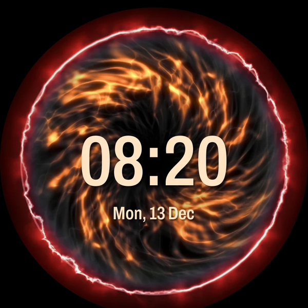 Fire Watch Faces - Animated - عکس برنامه موبایلی اندروید