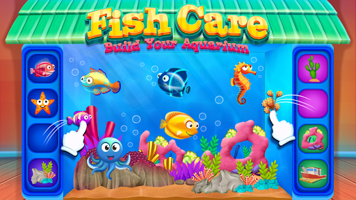 Fish care games: Build your aquarium - عکس بازی موبایلی اندروید