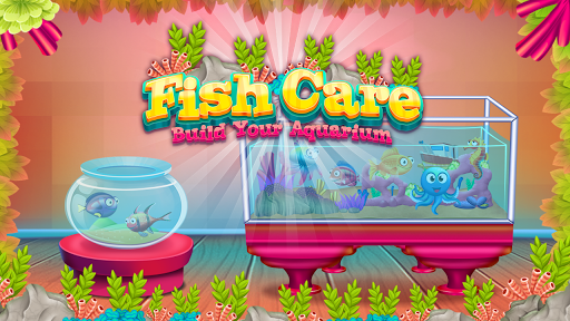 Fish care games: Build your aquarium - عکس بازی موبایلی اندروید