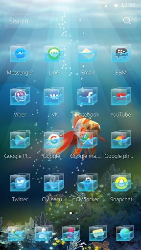 3D Sea Theme - Image screenshot of android app