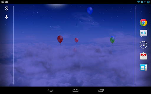 Blue Skies Free - Image screenshot of android app