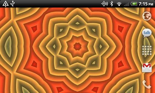 Prismatic Free Live Wallpaper - Image screenshot of android app