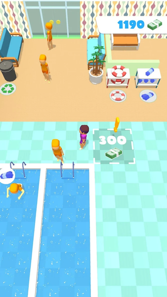 Fitness Club 3D - Gameplay image of android game