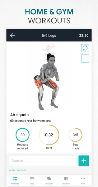 Fitness App: Gym Workout Plan - عکس برنامه موبایلی اندروید